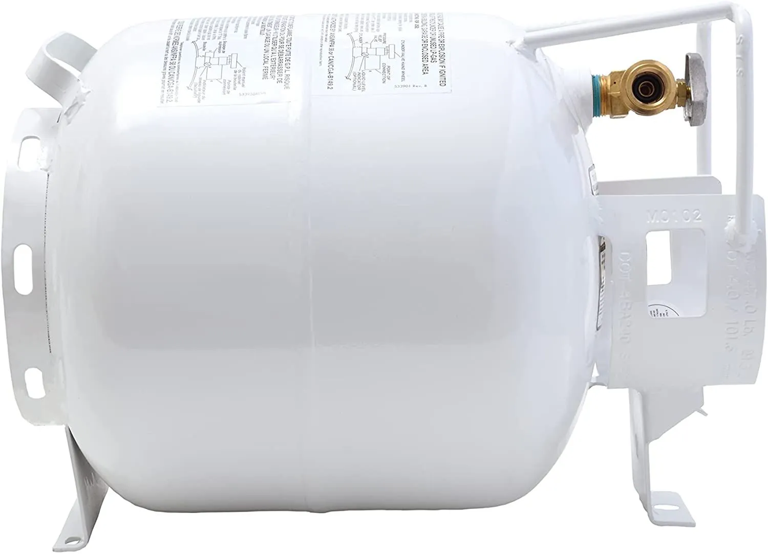 20# Horizontal Propane Cylinde